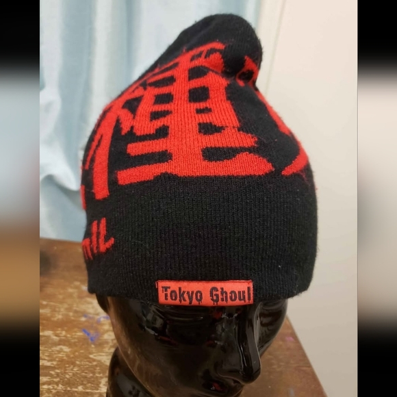 Other - Tokyo Ghoul Black and Red Beanie